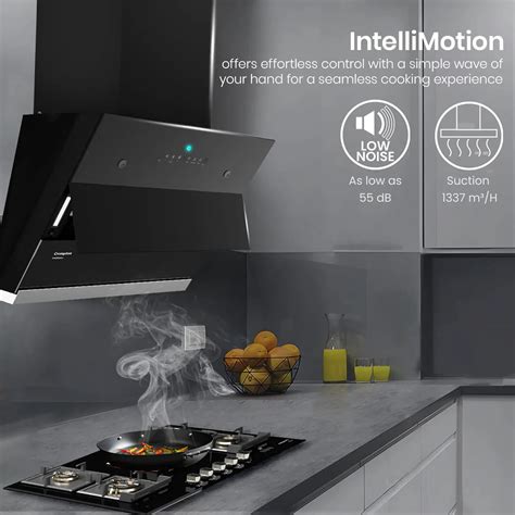 Crompton IntelliMotion Inclined 60cm Filterless Chimney - CHD-IMI60FLE ...
