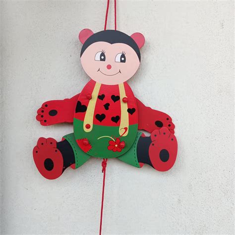wooden cartoon puppet toy Big – Toystorey