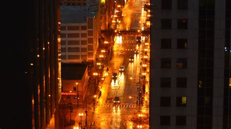 Download wallpaper 1920x1080 city, buildings, road, cars, lights ...