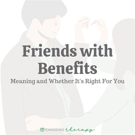 What Does Friends With Benefits Mean?