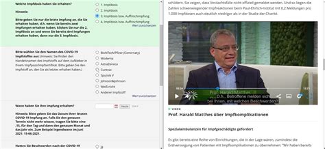 Der Mistelforscher Matthes und sein ImpfSurv-Studie