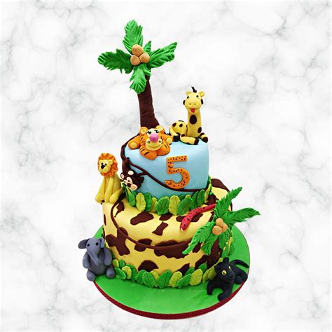 Jungle Safari cake – legateaucakes