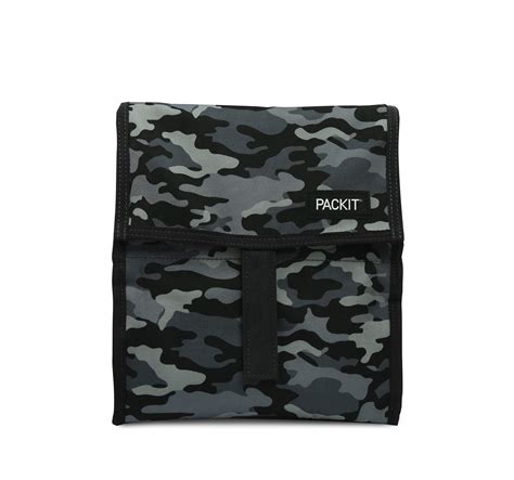 Buy Packit Freezable Lunch Bag, Charcoal Camo Online at desertcartINDIA