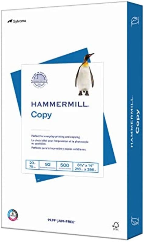 Hammermill Paper, Copy Plus Paper, 8.5 x 14 Paper, Legal Siz : Amazon ...