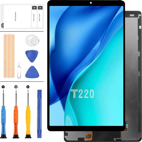 LADYSON Écran LCD de rechange pour Samsung Galaxy Tab A7 Lite Wi-Fi SM ...