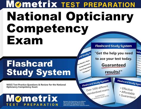 National Opticianry Competency Exam Flashcard Study System: NOCE Test ...