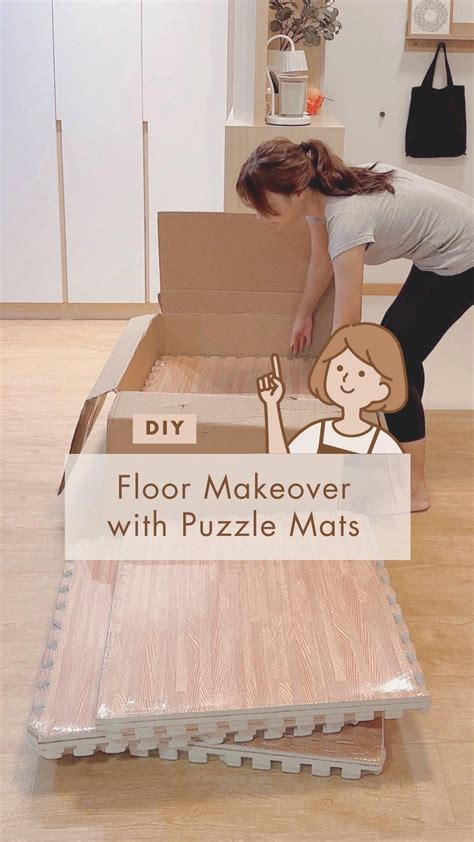 [Видео] «[Видео] «Sorbus 48Sq. Ft. Wood Grain Floor Tiles Foam Mat EVA ...