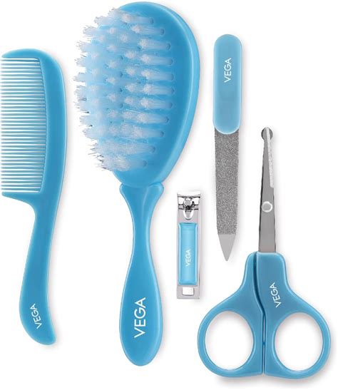 Buy Vega Baby & Mom 5- in- 1 Grooming Kit - Blue | for Delicate Baby ...