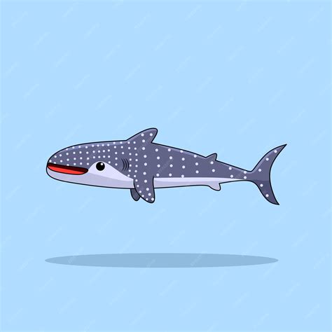 Premium Vector | Whale shark cartoon