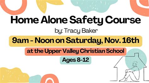 Home Alone Safety Course for Kids Ages 8-12, 111 Ski Hill Dr ...