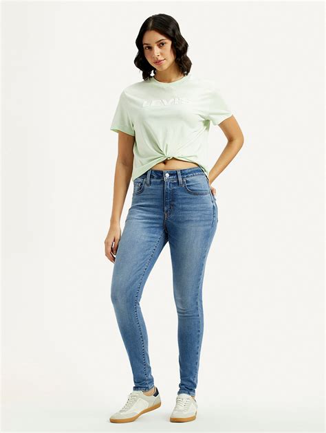 Women's 721 Med Indigo Skinny Fit High Rise Jeans – Levis India Store