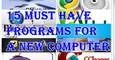 Image result for List Computer Programs for Work