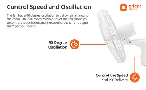 Orient Electric Wall 48 Fan | Superior Air Delivery | Strong, Powerful ...
