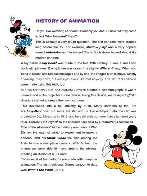 Image result for History of Animation