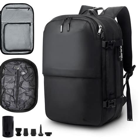 Buy Lovvento Vacuum Backpack Travel - 60L Expandable Air Vacuum ...
