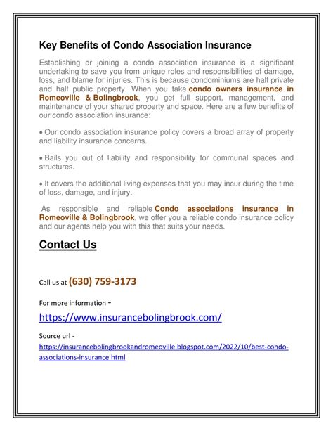 PPT - Best Condo Associations Insurance Agency in Romeoville ...