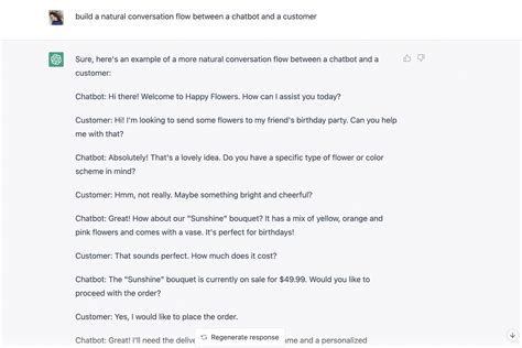 Image result for Chatbot Conversation Examples