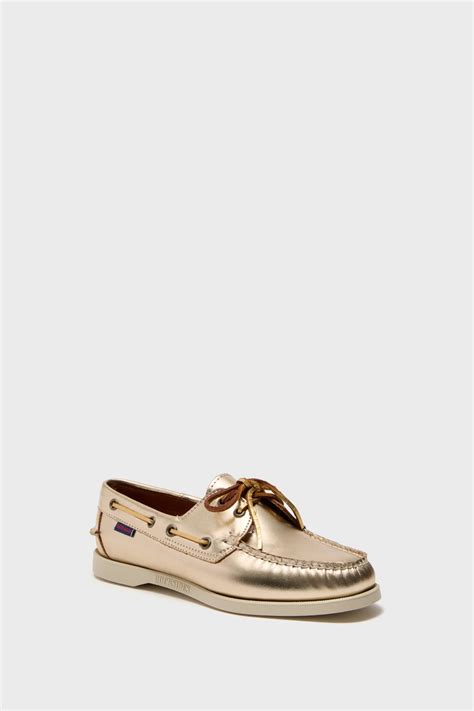 Gold Met Portland Docksides | SEBAGO