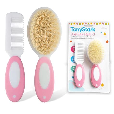 Buy TONY STARK Baby Brush and Comb Set, Newborn Essentials Set with ...