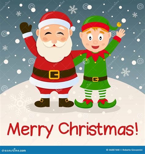 Santa And His Elves Animated