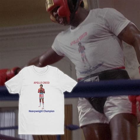 Apollo Creed T-Shirt | Apollo Creed | Rocky II - Cineattire
