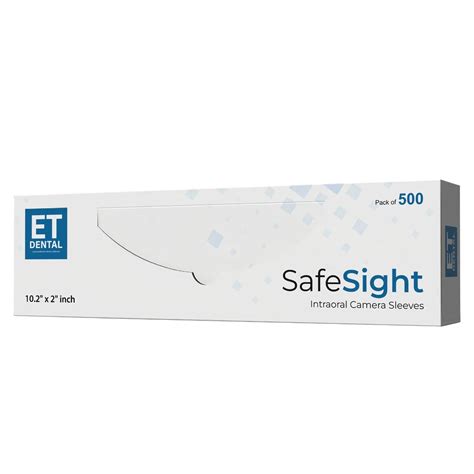Buy ET Dental SafeSight Intraoral Camera Sleeves (500pcs/Box) – Oralkart