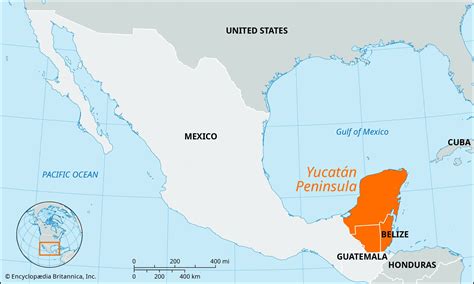 Yucatan Peninsula | Mexico, Caribbean, Mayan Ruins, & Map | Britannica