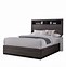 Image result for Modern Storage Platform Bed With 4 Drawers, Metal Bed Frame With Headboard, Ergonomically Designed/No Spring Box Needed - Black - Queen