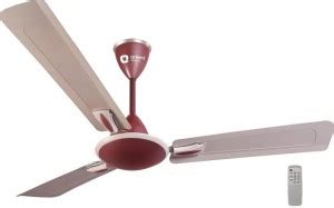 Orient Electric GRATIA CLASS 48" CEILING FAN, (PINK) WITH REMOTE with 2 ...