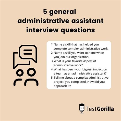 25 administrative assistant interview questions - TestGorilla