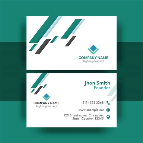 Business Card Back Design 的图像结果