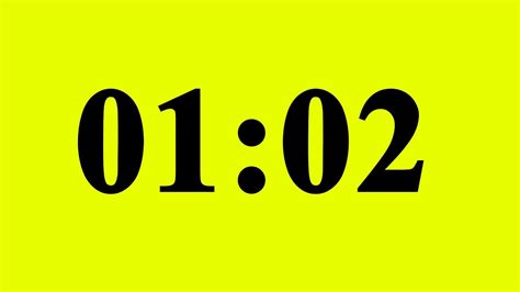 1 Minute 2 Second Timer - YouTube