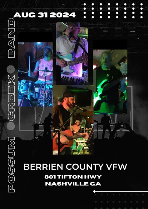 Possum Posse Party, Berrien County VFW & VFW Aux Post 5978, Nashville ...