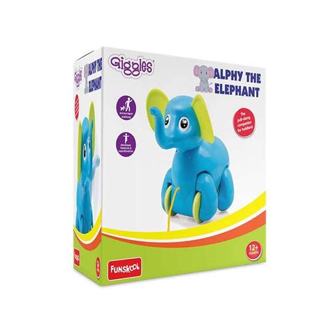Buy Funskool Giggles Alphy The Elephant Online at Best Price in India ...