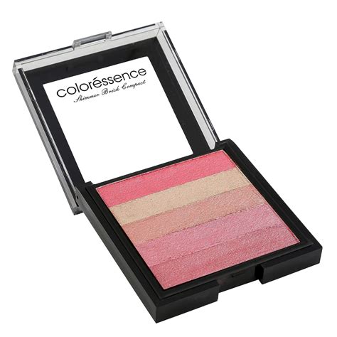 Buy COLORESSENCE Shimmer Brick Compact Multi-Purpose Pearl Pigmented ...