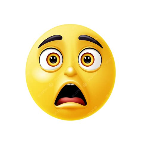Yellow Emoji Face Reaction Illustration, Emoticon, Smiley, Smile PNG ...