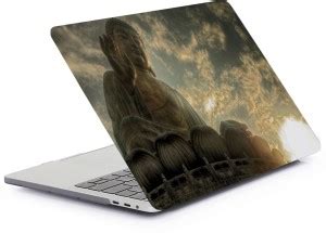AKMDesignHouse Buddha Digital Printed Laptop Skin Back Covers (15.6 ...