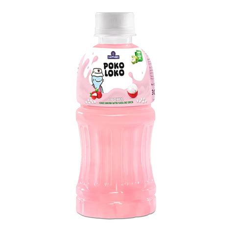 Sapphire Poko Loko Lychee Flavoured Fruit Juice Drink with Nata De Coco ...
