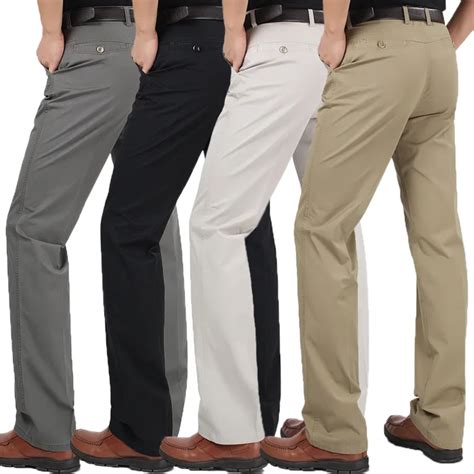 Business Casual Men Khaki Pants 的图像结果