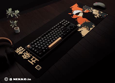 Gojo Satoru- “The honored one” - Anime Desk Mat | Premium Quality ...