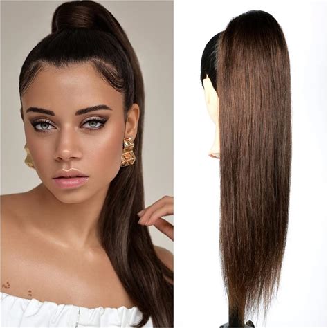 Amazon.com: Ponytail Extensions for Women 12-26" Long Ponytail ...