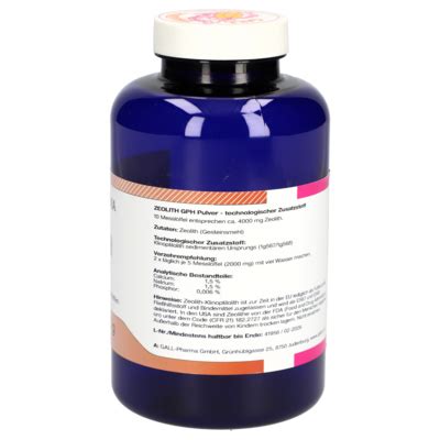 Zeolite GPH Powder [4116751]-Gall-Pharma GmbH-Online-Shop