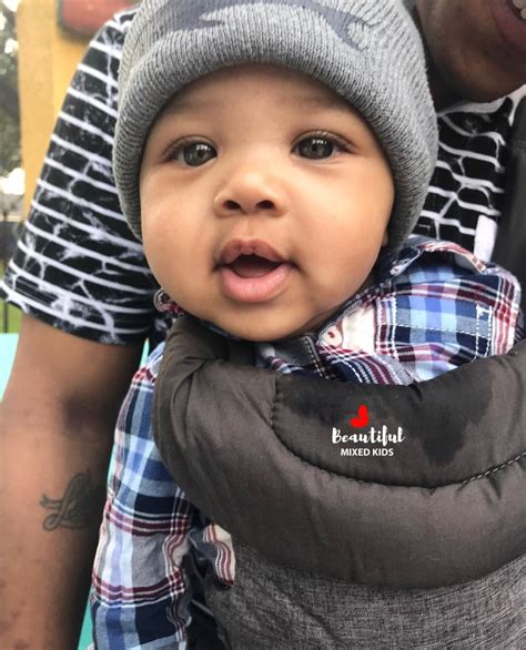 Amir Ca’i - 5 Months • Mexican & Black American ♥️ | Black baby boys ...