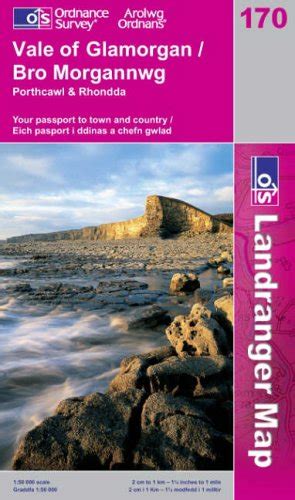 Buy Vale of Glamorgan, Rhondda and Porthcawl: Sheet 170 (Landranger ...