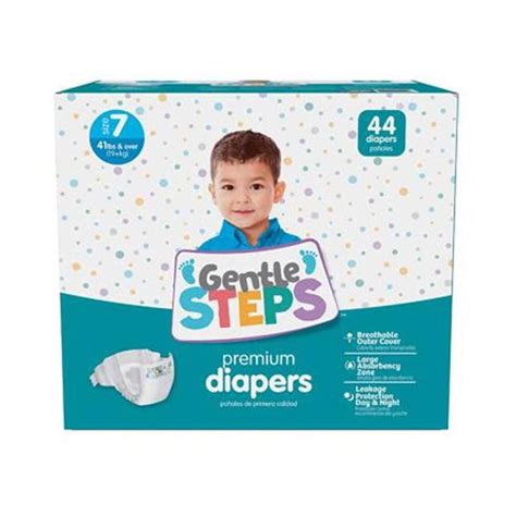 Gentle Steps Junior Club Baby Diaper Size 7 44ct – Dollar General ...