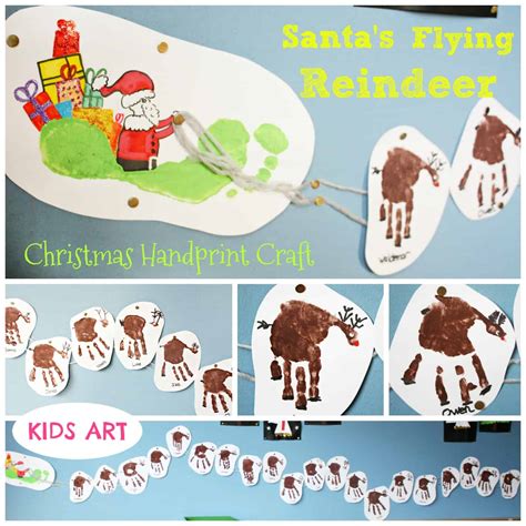Reindeer Handprint
