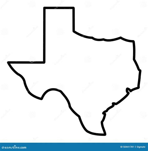 Texas Map Stock Photography | CartoonDealer.com #4619186