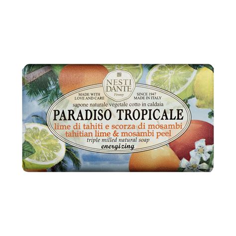 Buy Nesti Dante Paradiso Tropicale Tahitian Lime & Mosambi Peel Soap ...