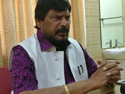 Attacks on dalits social and not political issue, says Ramdas Athawale ...