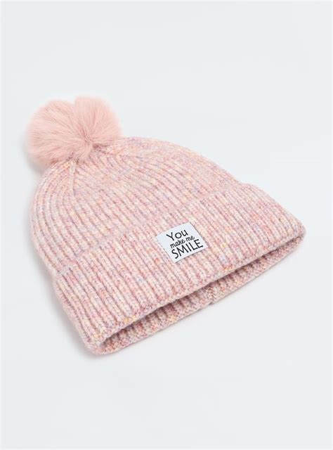 Buy Women Knitted Beanie with Pom Pom Online at just Rs. 499.0 ...